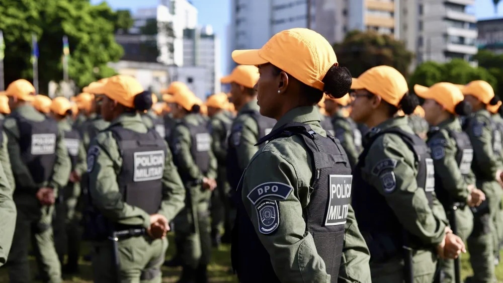Novos policiais militares/Divulgação/PM