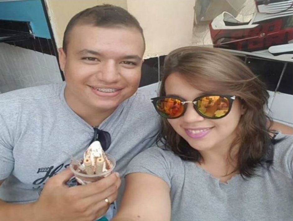 Felipe Ruan e Lúcia Maria de Melo/Foto: Reprodução/Whatsapp
