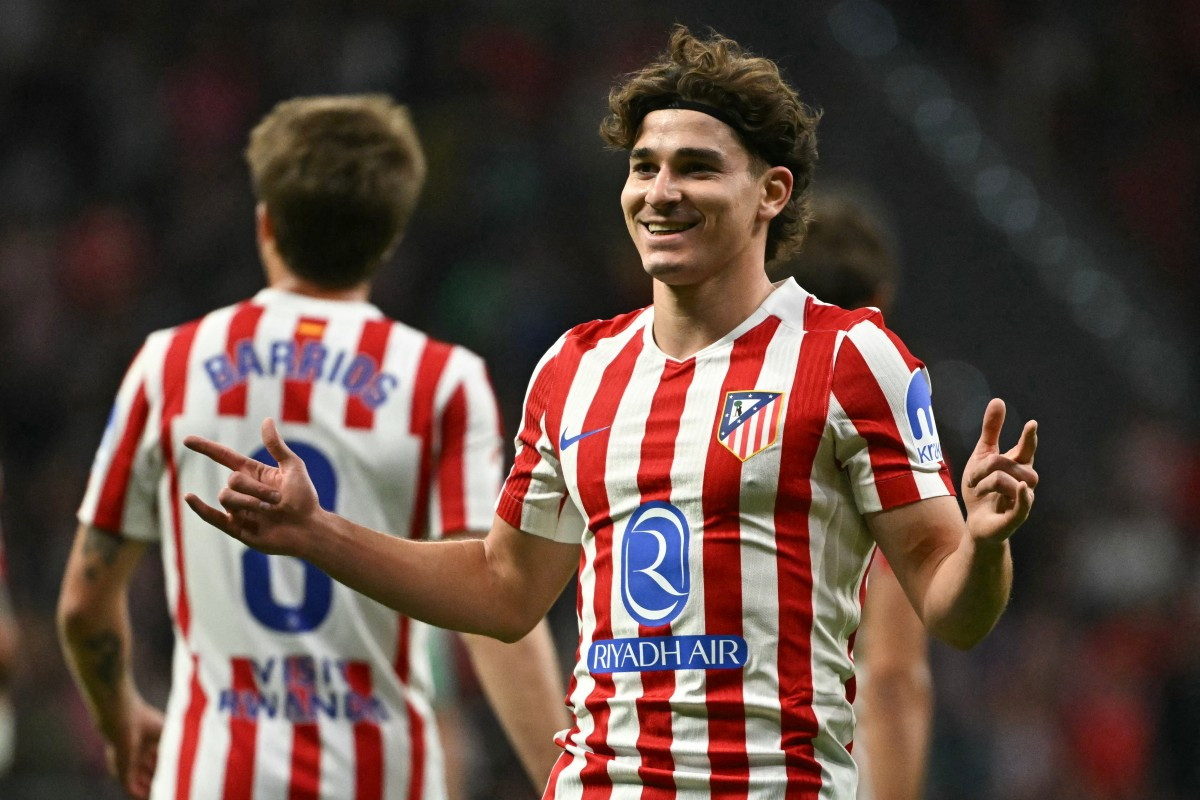 Julian Alvarez, atacante do Atlético de Madrid/Javier SORIANO / AFP