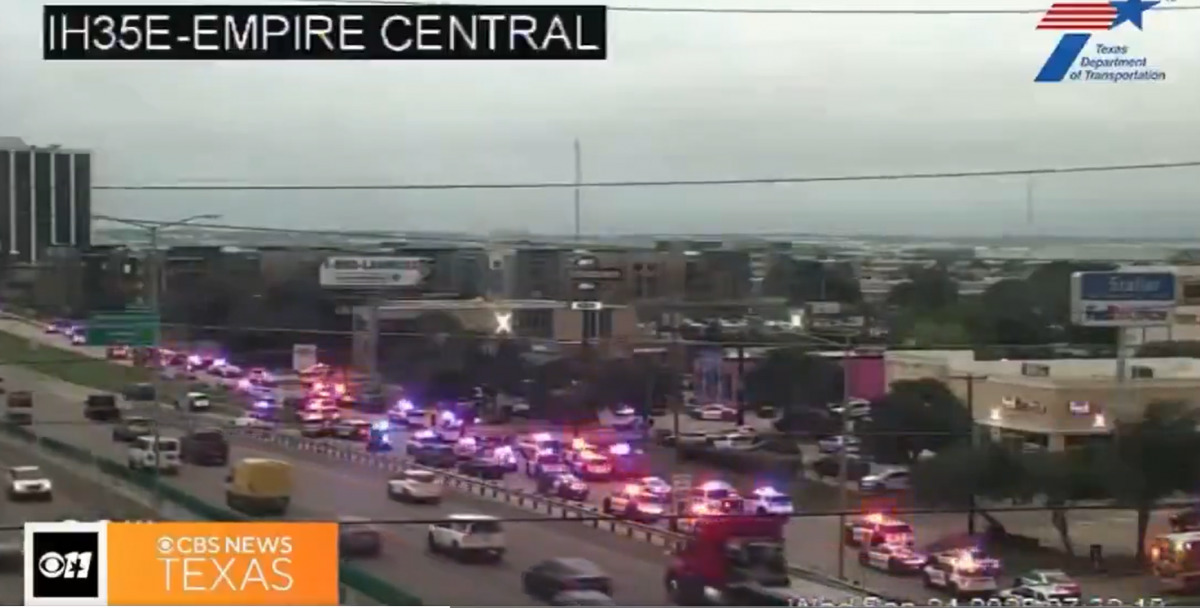 Atirador abriu fogo contra um centro de detenção de migrantes em Dallas, Texas/Foto: Reprodução/X