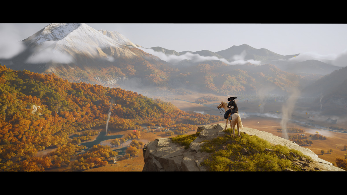 Still de 'Ghost of Yotei' (Divulgação/Sony Interactive Entertainment) Still de 'Ghost of Yotei'/Divulgação/Sony Interactive Entertainment