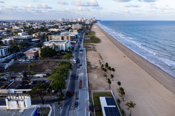 Orla de Jaboatão dos Guararapes (Foto: Rafael Vieira/DP Foto)