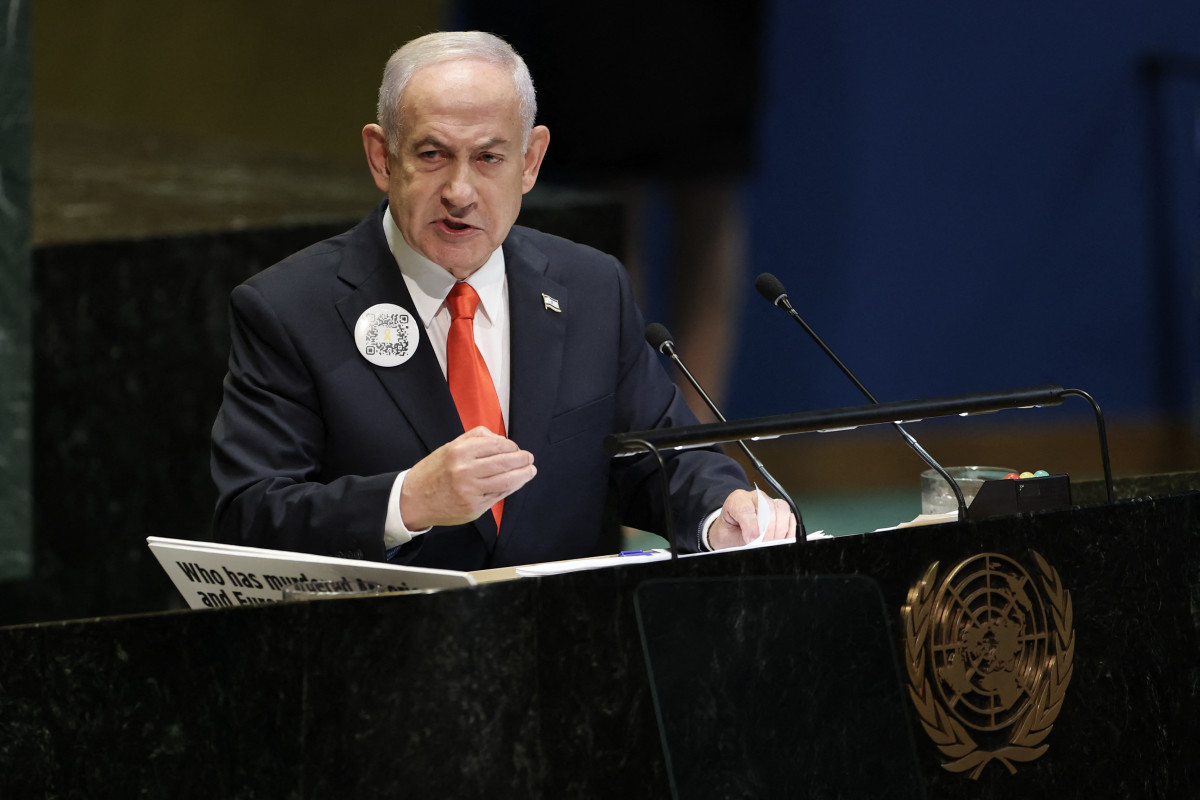 Primeiro-ministro israelense, Benjamin Netanyahu/ANGELA WEISS / AFP
