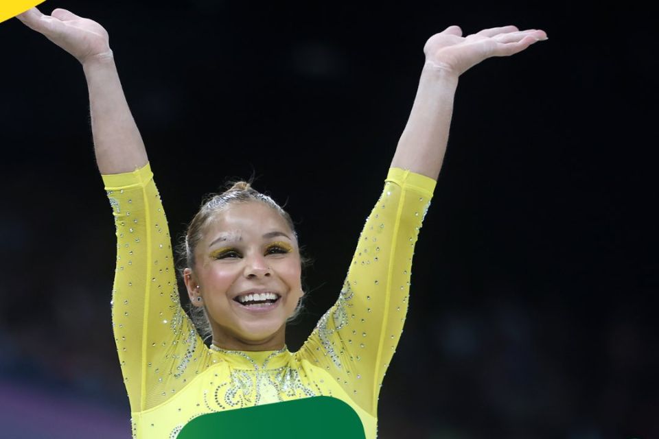 Flávia Saraiva, ginástica do Brasil (Divulgação/Time Brasil) Flávia Saraiva, ginástica do Brasil/Divulgação/Time Brasil