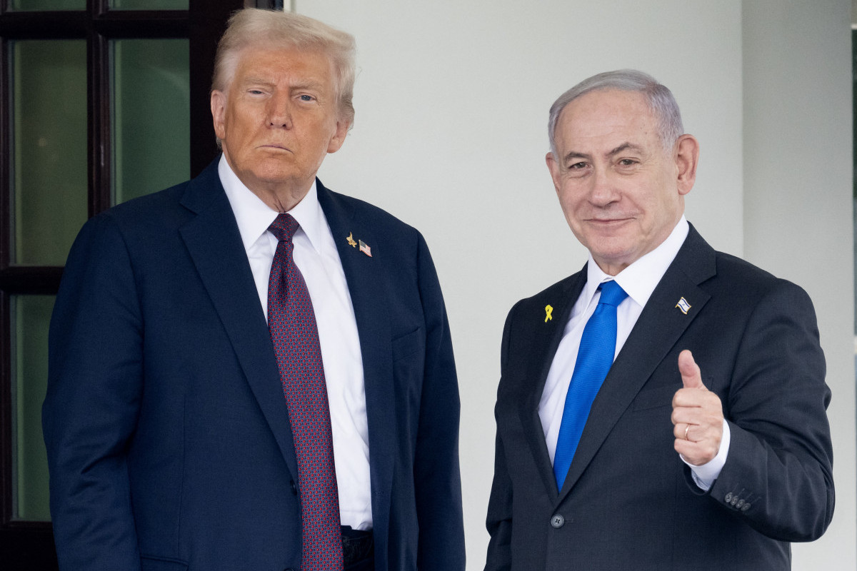Donald Trump e Benjamin Netanyahu / AFP