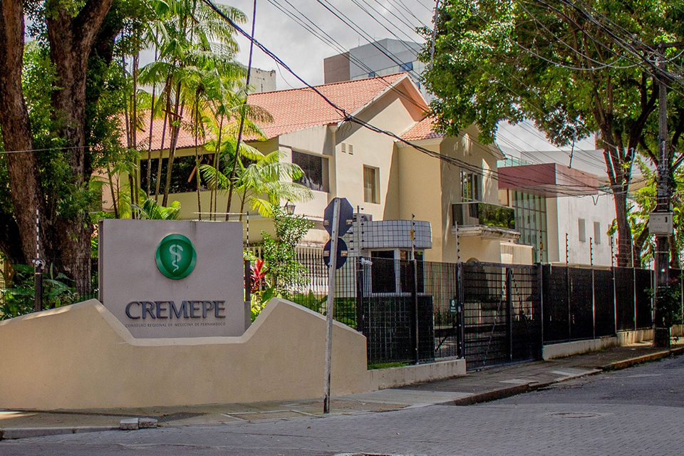 Sede do Conselho Regional de Medicina do Estado de Pernambuco/DIVULGAÇÃO/CREMEPE