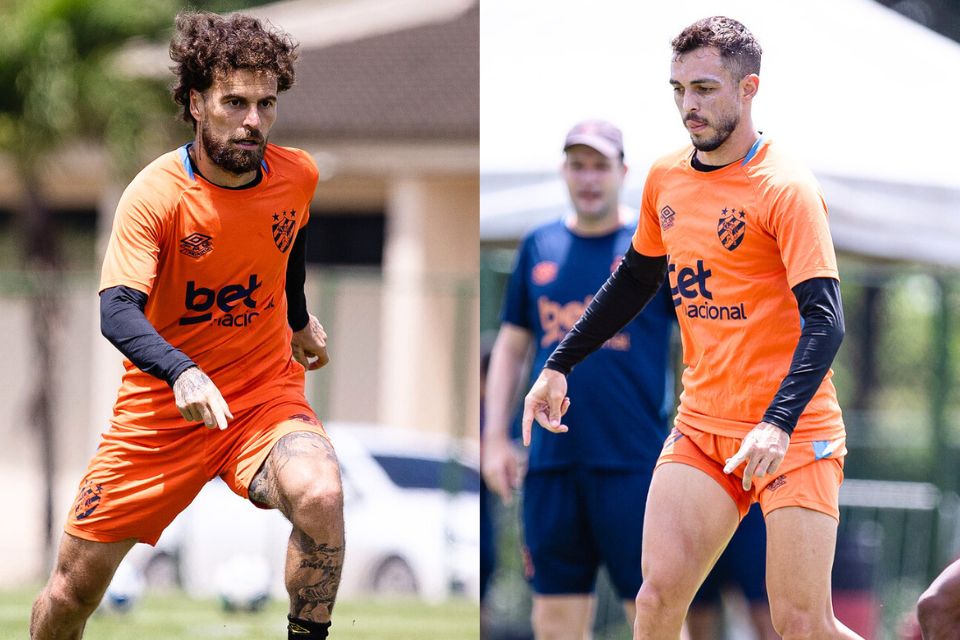 Lucas Lima e Hyoran, meio-campistas do Sport/Paulo Paiva/Sport Recife