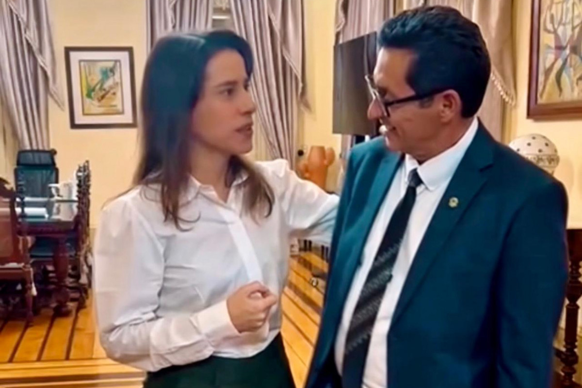Pité (Republicanos) foi recebido pela governadora Raquel Lyra (PSD)/Reprodução