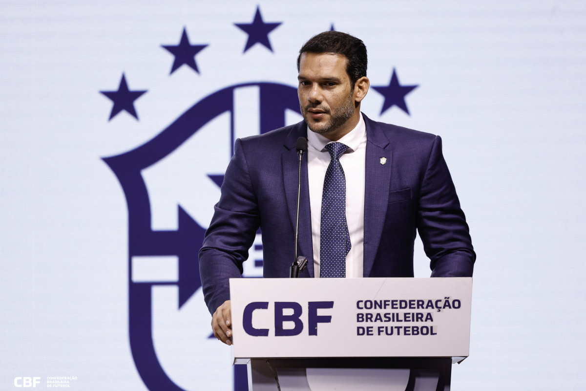 Samir Xaud, presidente da CBF/Rafael Ribeiro/ CBF