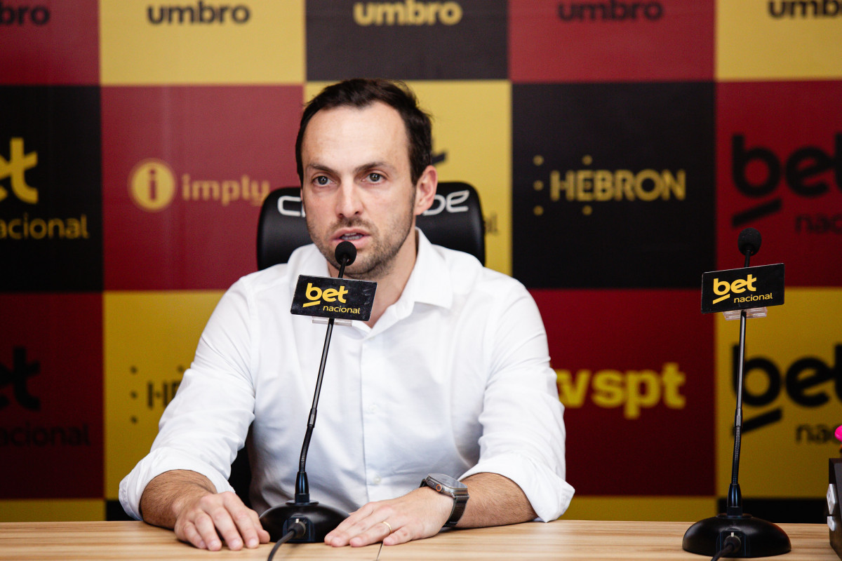 Enrico Ambrogini, diretor geral de futebol do Sport/Paulo Paiva/Sport Recife