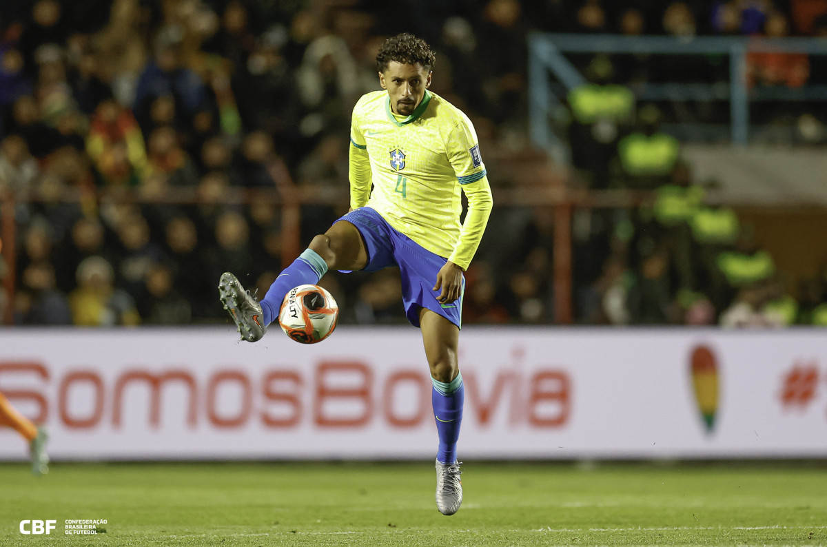 Marquinhos, zagueiro da Seleção Brasileira/Rafael Ribeiro/ CBF