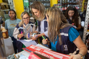 Fiscais realizaram blitz em estabelecimentos comerciais em Piedade

