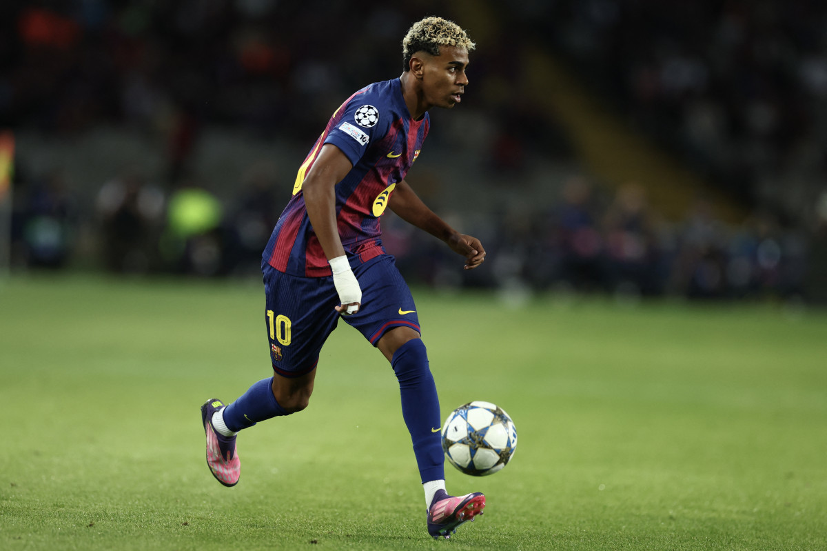 Lamine Yamal, atacante do Barcelona/JOSEP LAGO / AFP