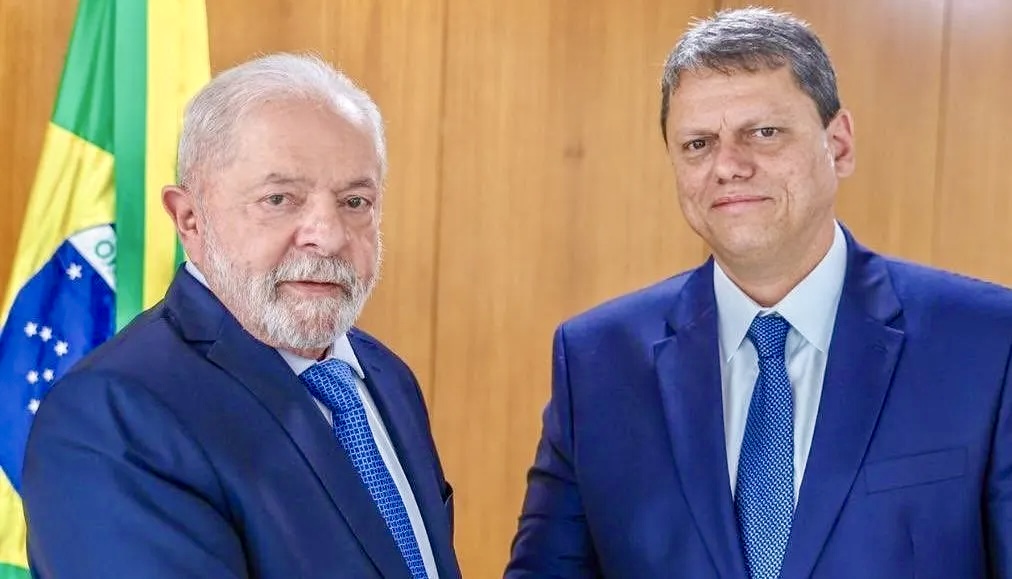 Presidente Lula e o governador de São Paulo, Tarcísio Freitas/Foto: Ricardo Stuckert/PR