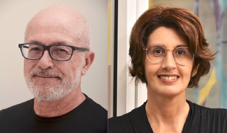 O fundador do Porto Digital, Silvio Meira, e a jornalista, com especialização em ciência política e estrategista  de marketing digital, Rosário Pompéia/Foto: Divulgação