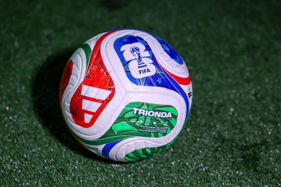 Trionda, bola oficial da Copa do Mundo de 2026/CHARLY TRIBALLEAU / AFP