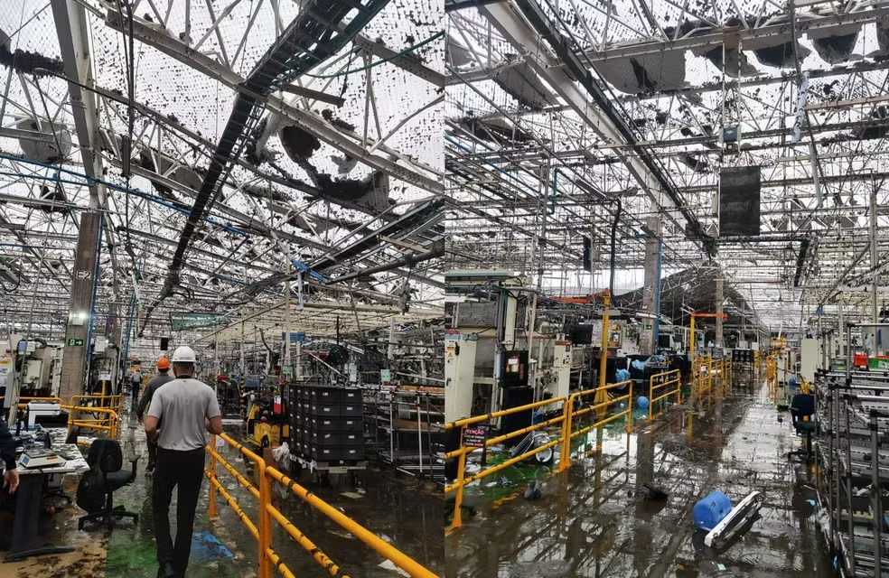 Fábrica de motores da Toyota em Porto Feliz, São Paulo/Reprodução/Redes Sociais