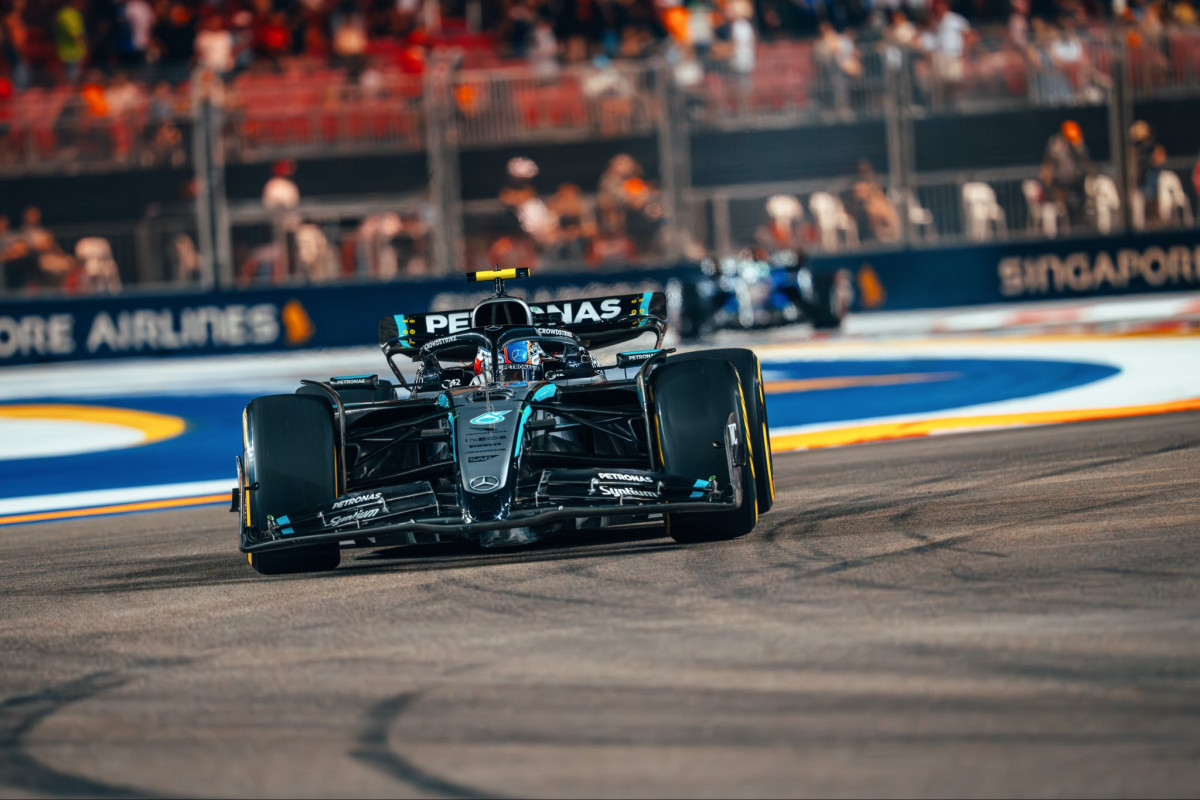 George Russell, piloto da Mercedes/Divulgação/Mercedes