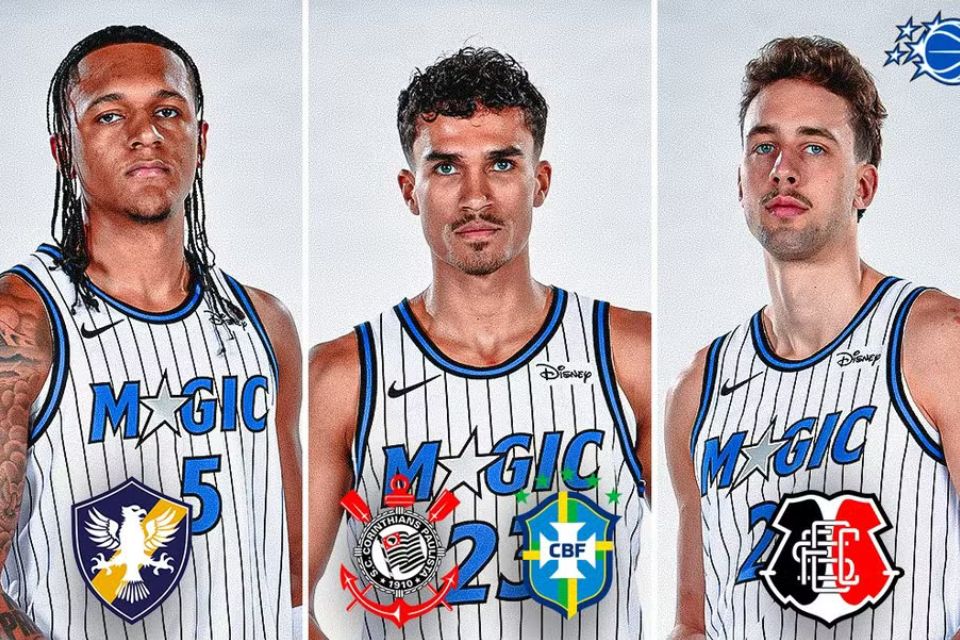 Jogadores do Magic elegem escudos mais bonitos do Brasil/Reprodução/ Orlando Magic