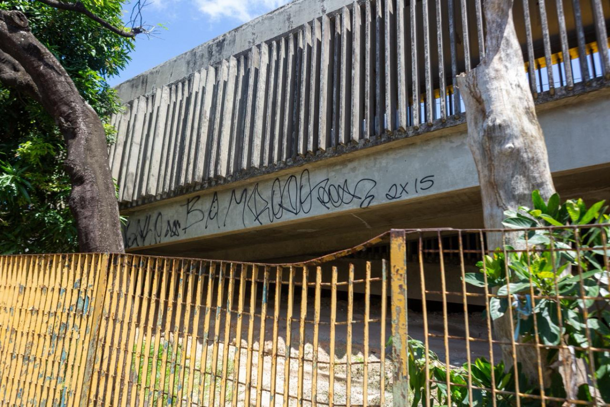 Metrô do Recife tem furto de 1,2 km de cabos e 30 vidros quebrados em menos de 10 meses
 (Fotos: Rafael Vieira)