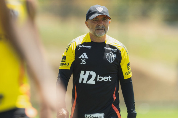 Jorge Sampaoli, técnico do Atlético-MG/Divulgação/Atlético-MG