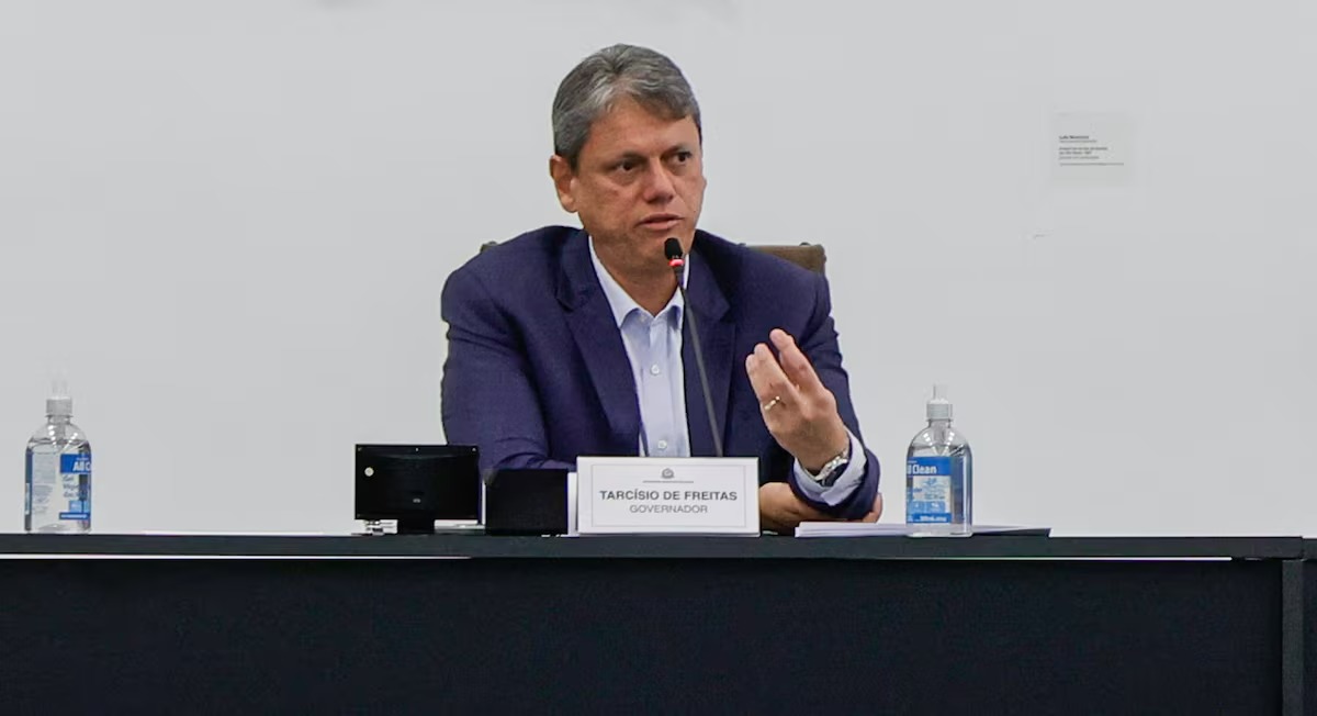 
O governador de São Paulo, Tarcísio de Freitas /João Valério/Governo do Estado SP