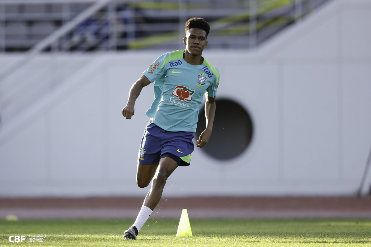 Estevão, atacante do Chelsea e da Seleção Brasileira/Rafael Ribeiro/ CBF