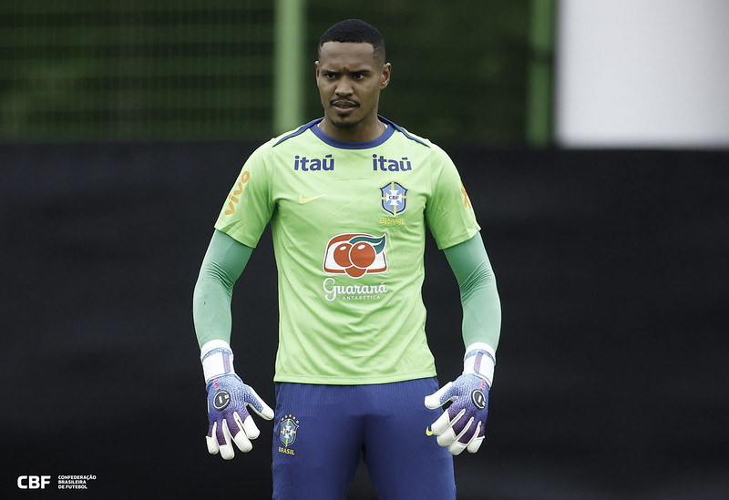 John, goleiro do Nottingham Forest e da Seleção Brasileira/Rafael Ribeiro/ CBF