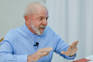 Presidente da República, Luiz Inácio Lula da Silva, durante entrevista para o JMTV, da TV Mirante. Imperatriz – Maranhão (MA)
Foto: Ricardo Stuckert / PR