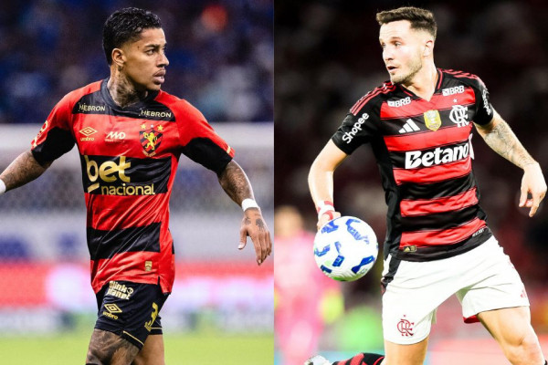 Paulo Paiva/Sport Recife e Gilvan de Souza/Flamengo