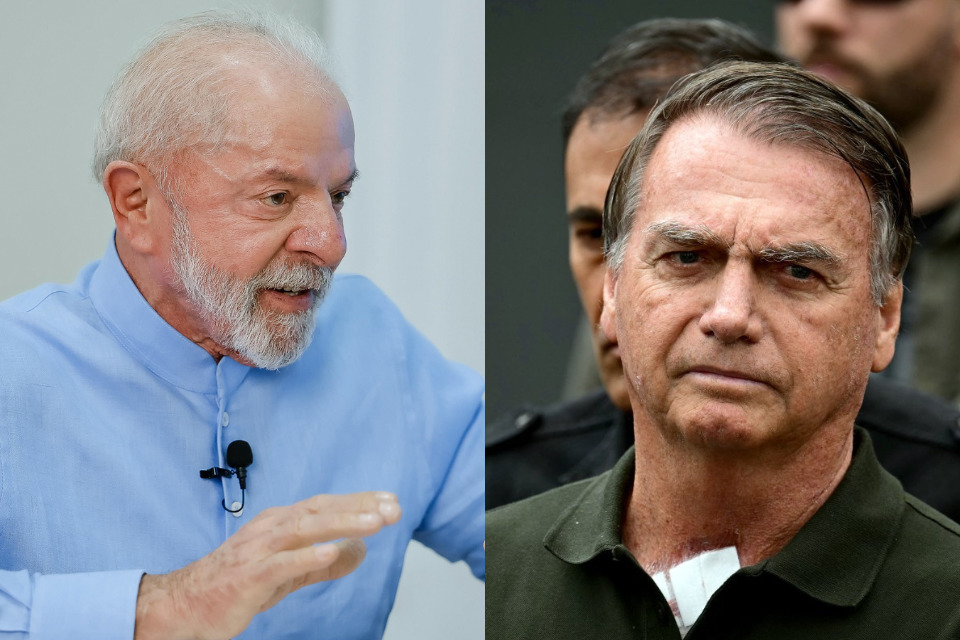 Presidente Lula (PT) e ex-presidente Jair Bolsonaro (PL) (Foto: Ricardo Stuckert / PR e AFP) Presidente Lula (PT) e ex-presidente Jair Bolsonaro (PL)/Foto: Ricardo Stuckert / PR e AFP