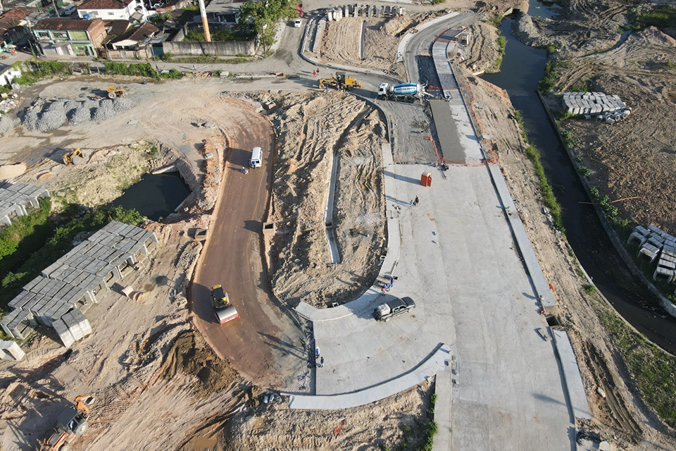 Obra do Ramal da Arena perto de entrar na fase final (DIVULGAÇÃO/SEDUH) Obra do Ramal da Arena perto de entrar na fase final /DIVULGAÇÃO/SEDUH