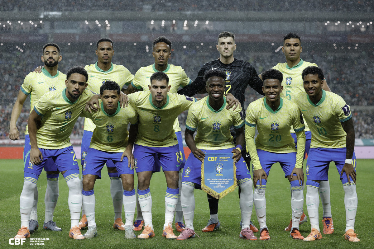 Jogadores da Seleção Brasileira (Rafael Ribeiro / CBF) Jogadores da Seleção Brasileira/Rafael Ribeiro / CBF