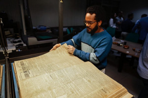Acervo do Diario de Pernambuco está na UFPE para digitalização e restauro 