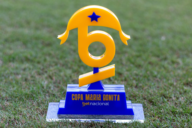 Troféu de melhor em campo da Copa Maria Bonita (Rafael Vieira/ FPF) Troféu de melhor em campo da Copa Maria Bonita/Rafael Vieira/ FPF