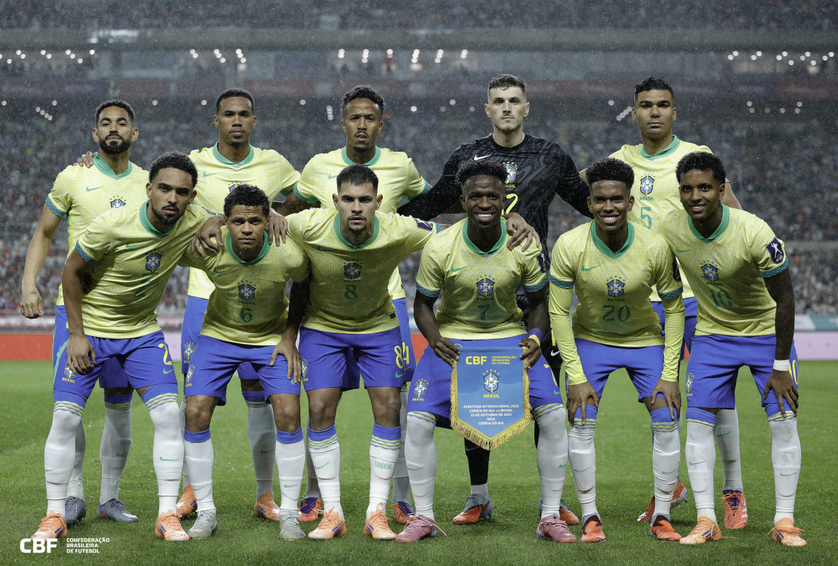 Jogadores da Seleção Brasileira (Rafael Ribeiro / CBF)