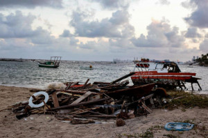 Praia do Carmo, em Olinda, está na lista de locais impróprios para banho