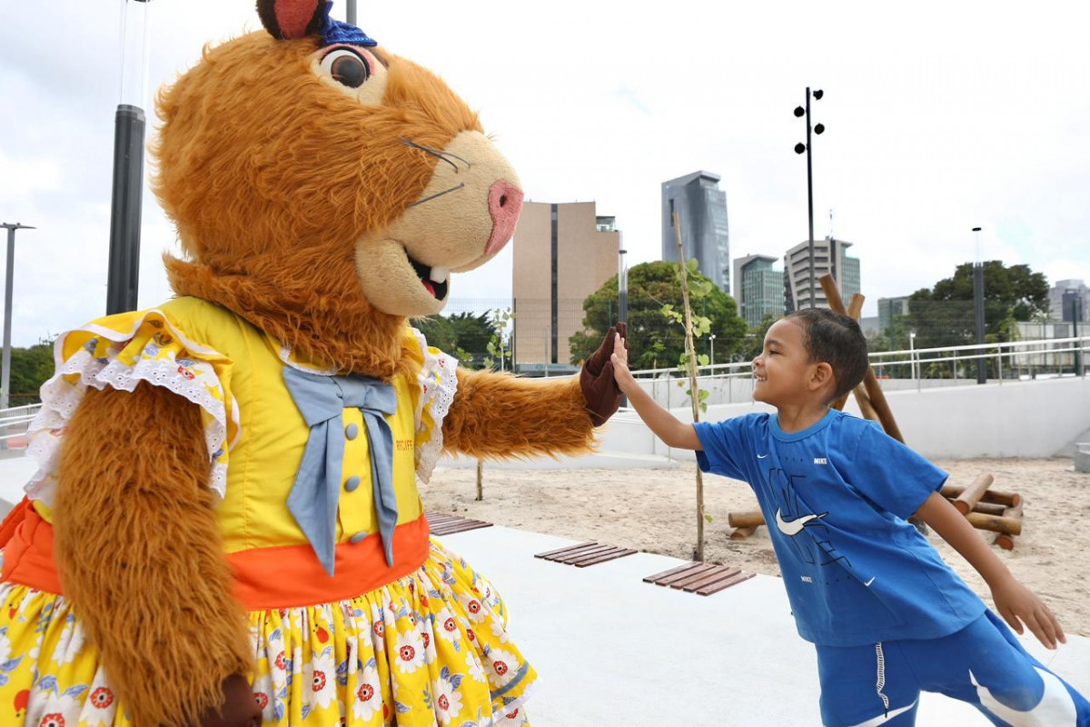 Inaugurada a primeira fase do Parque Linear Roque Santeiro no Recife (Hélia Scheppa/Prefeitura do Recife)