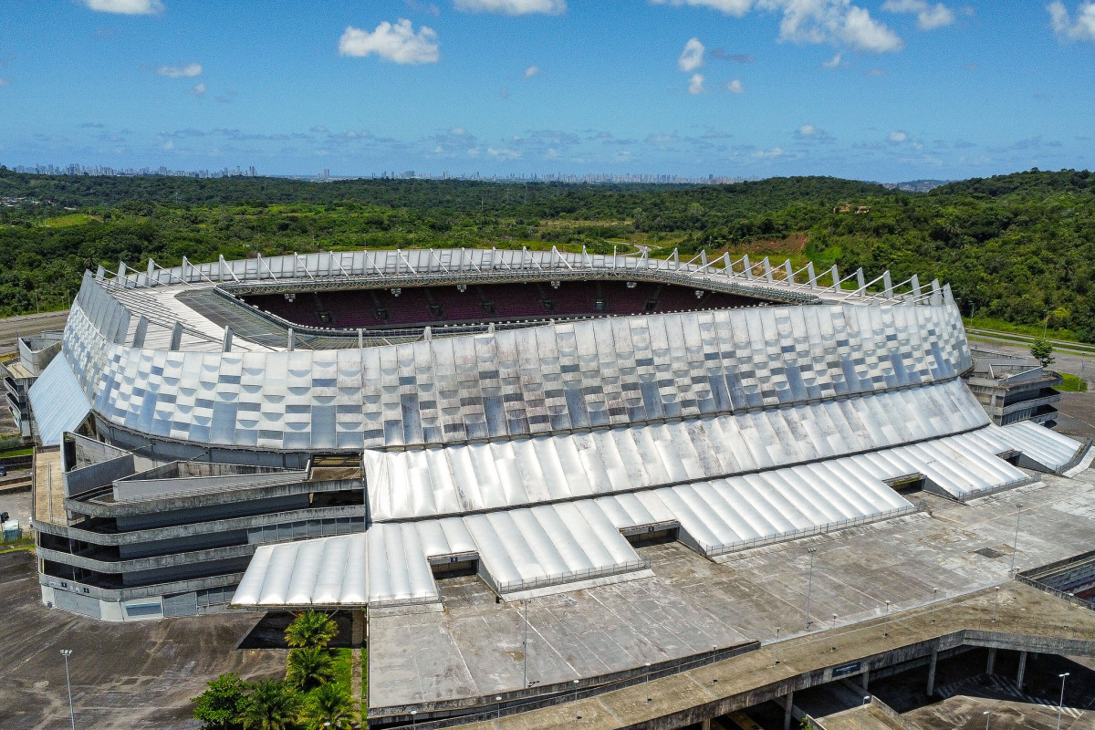 Arena de Pernambuco, em São Lourenço da Mata (Rafael Vieira/FPF) Arena de Pernambuco, em São Lourenço da Mata/Rafael Vieira/FPF