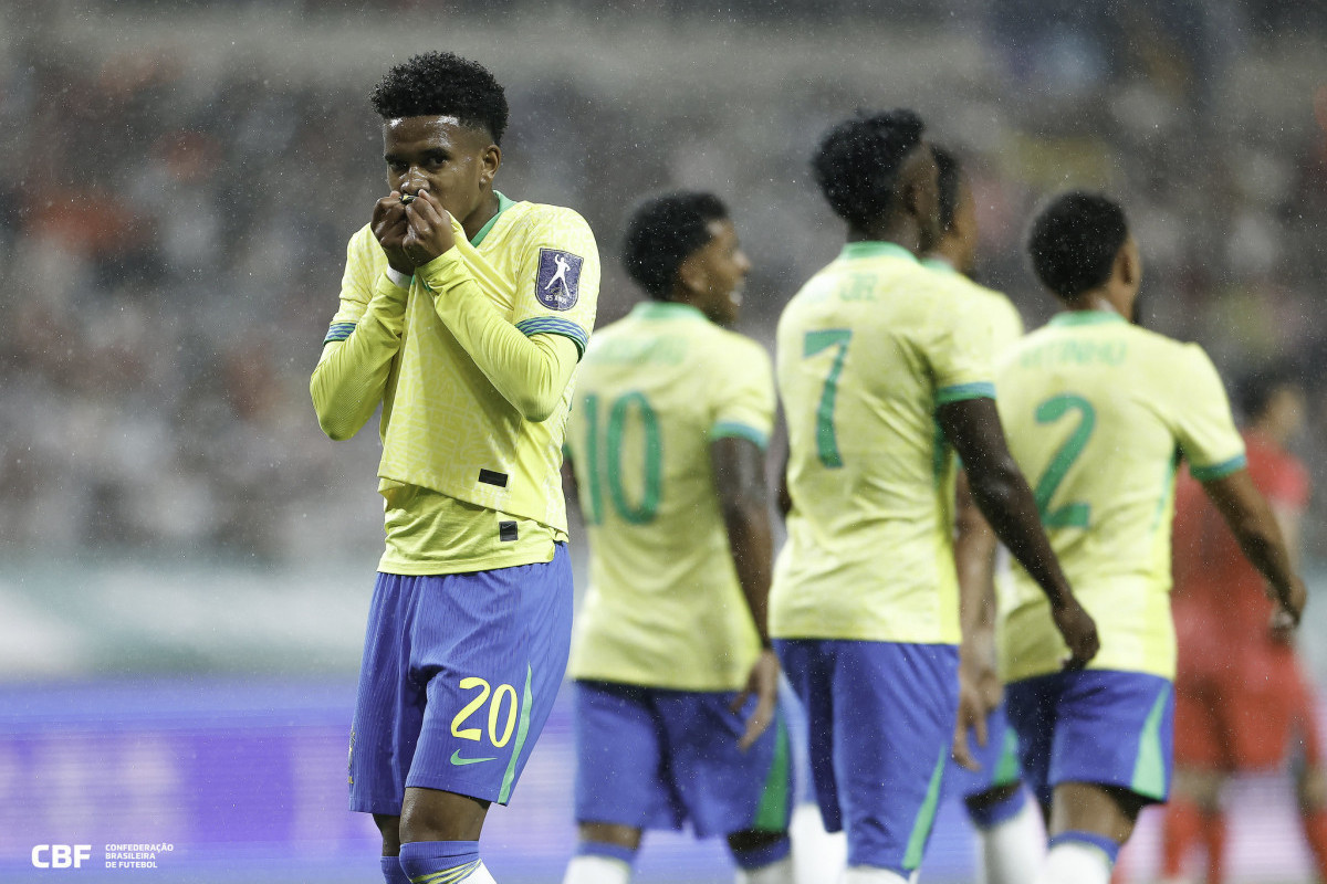 Seleção Brasileira em amistoso (RAFAEL RIBEIRO/CBF) Seleção Brasileira em amistoso/RAFAEL RIBEIRO/CBF