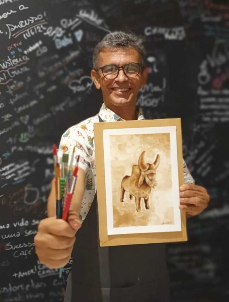 Artista plástico pernambucano Abraão Figueiredo (Foto: Divulgação)