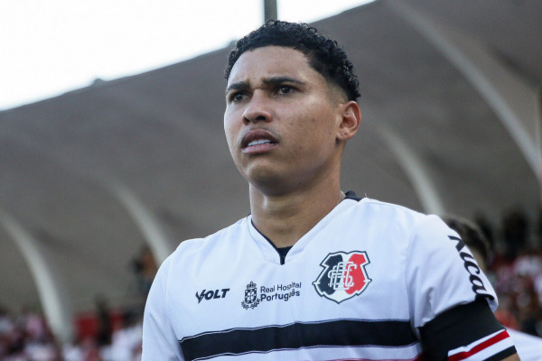 Thiaguinho, atacante do Santa Cruz ( Rafael Vieira)