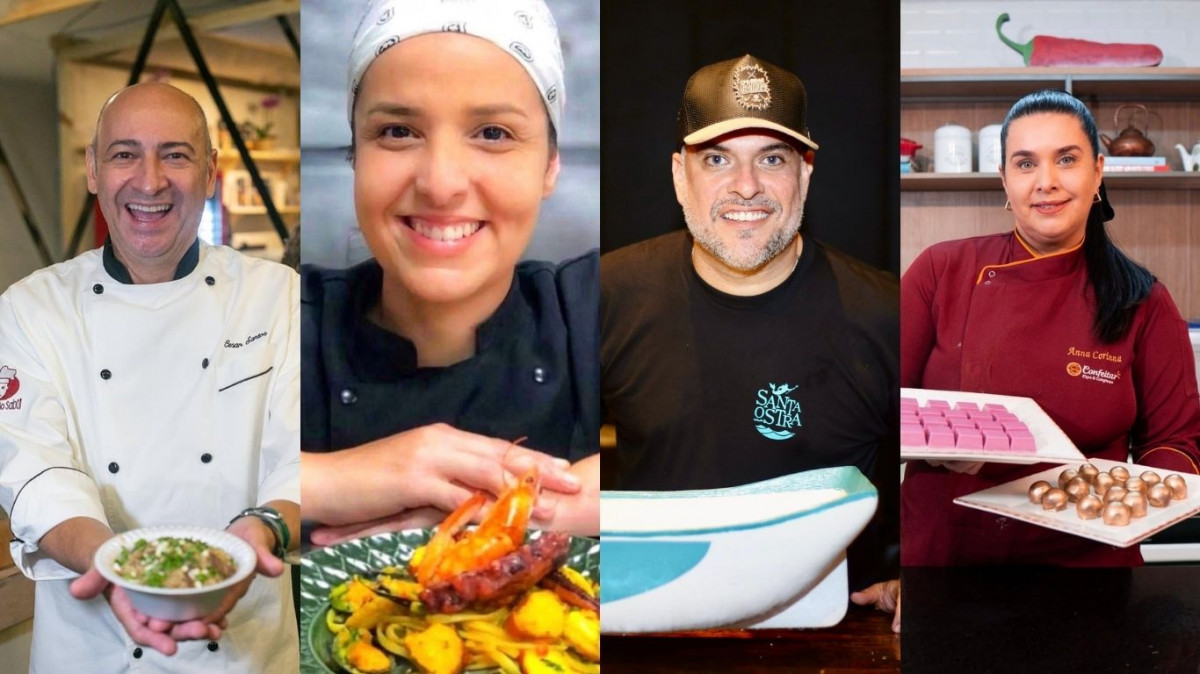 Festa da Vitória Régia: chefs se reúnem em jantar beneficente no Recife (Reprodução/Redes Sociais) Festa da Vitória Régia: chefs se reúnem em jantar beneficente no Recife/Reprodução/Redes Sociais