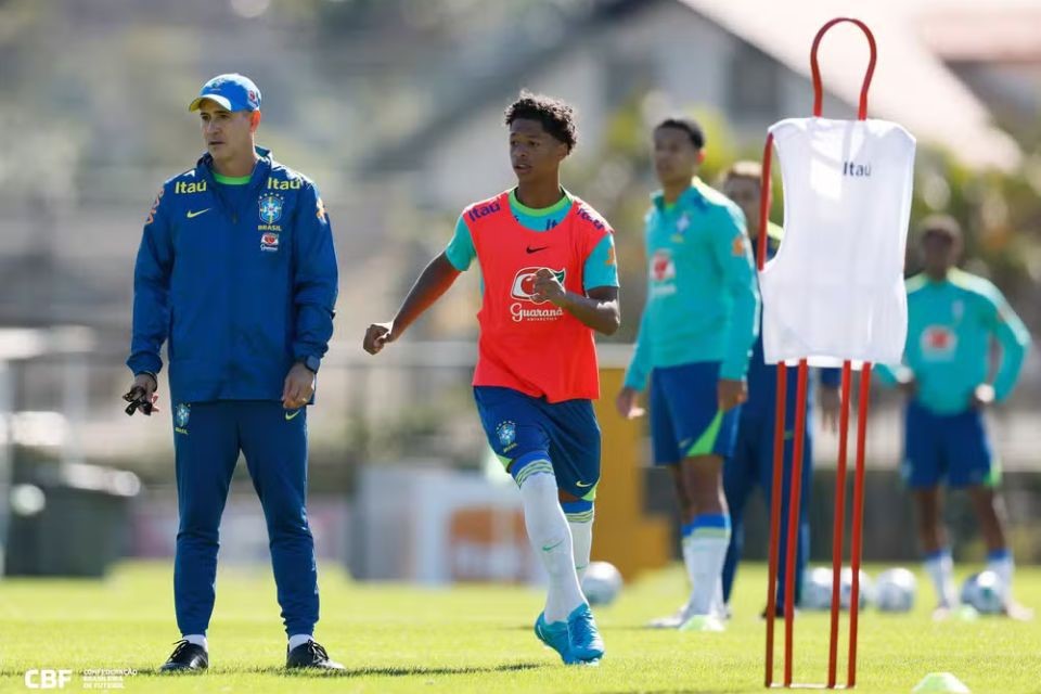 Zé Lucas em treino pela Seleção Brasileira (Rafael Ribeiro/CBF) Zé Lucas em treino pela Seleção Brasileira/Rafael Ribeiro/CBF