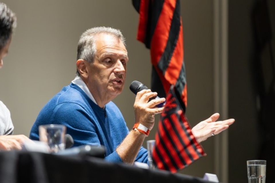 Bap, presidente do Flamengo (Mariana Sá/CRF) Bap, presidente do Flamengo/Mariana Sá/CRF