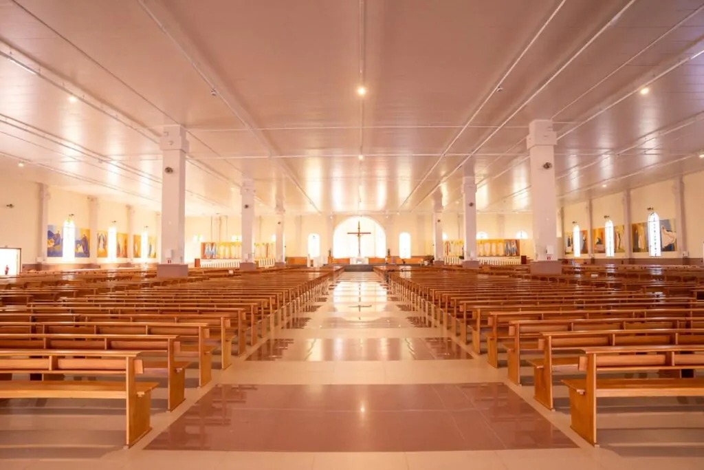 Santuário Santa Rita de Cássia, templo possui capacidade para 7.000 devotos (Acervo Secult/Codemge (Lina Mintz))