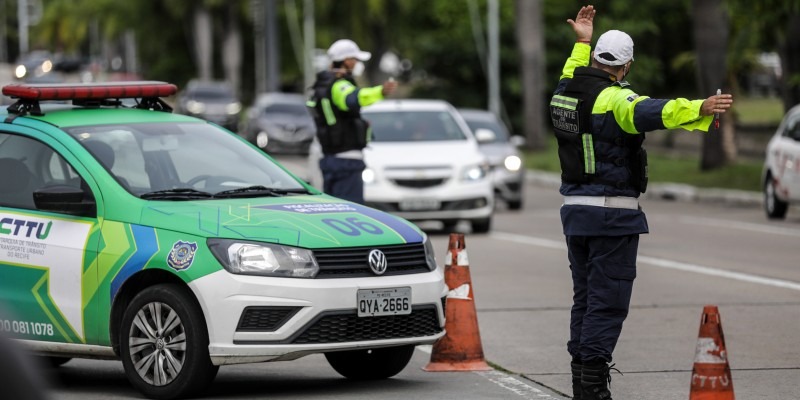 Agentes da CTTU estarão nos locais para orientar os motoristas (Foto: CTTU) Agentes da CTTU estarão nos locais para orientar os motoristas /Foto: CTTU