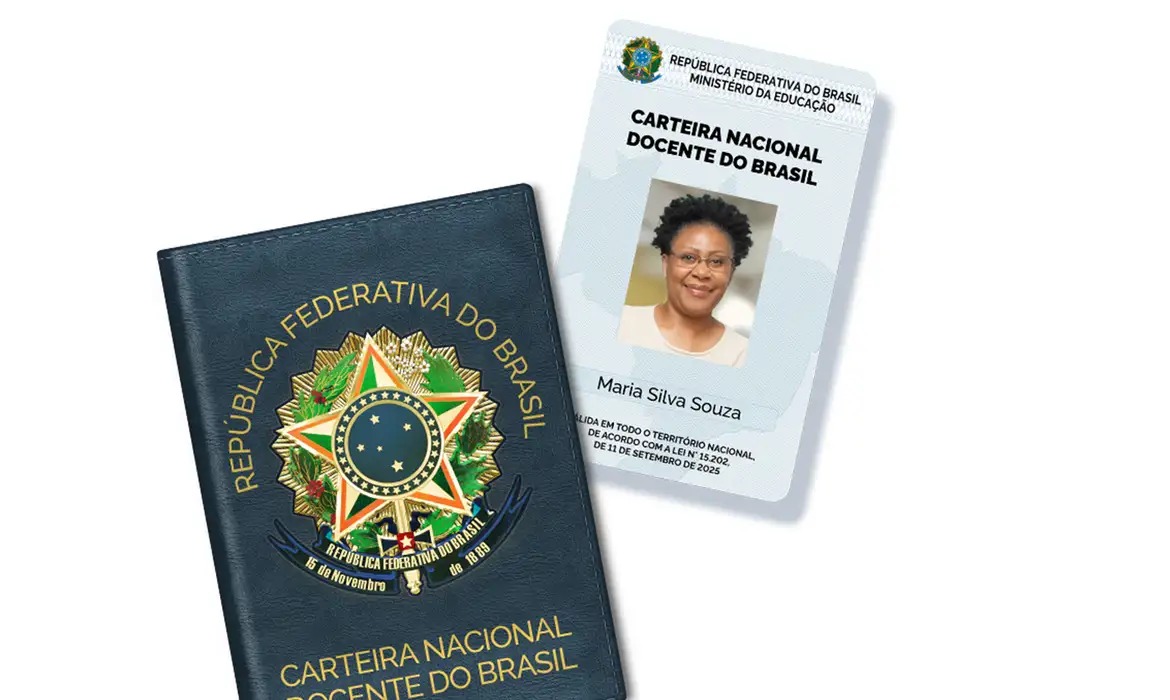 Carteira Nacional Docente do Brasil (CNDB) (Foto: MEC/Divulgação) Carteira Nacional Docente do Brasil (CNDB)/Foto: MEC/Divulgação