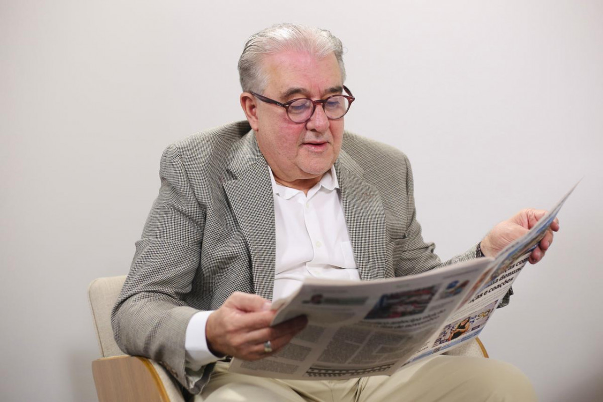 Deputado Augusto Coutinho em visita ao Diario de Pernambuco  (Melissa Fernandes/DP)