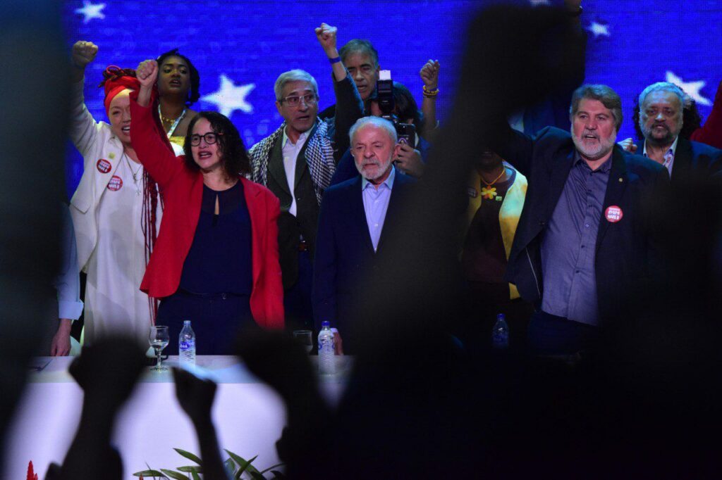 Lula falou sobre a Venezuela no 16º Congresso do PCdoB, em Brasília (Murilo Nascimento/PCdoB) Lula falou sobre a Venezuela no 16º Congresso do PCdoB, em Brasília/Murilo Nascimento/PCdoB